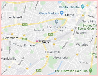 Arepa Gluten Free Restaurant Sydney Google Map