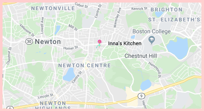 Innas Kitchen Gluten Free Google Map