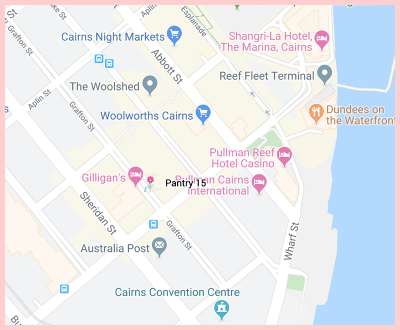 Pantry 15 Cairns Google Map
