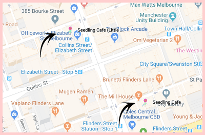 Seedling Cafe Gluten Free Melbourne Google Map
