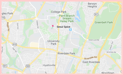 Seoul Spice Gluten Free Maryland Google Map