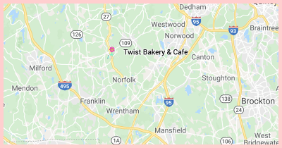 Twist Bakery & Cafe Gluten Free Google Map