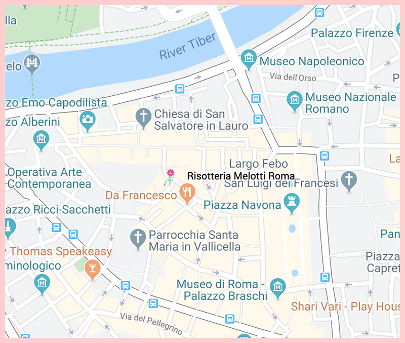 Risotteria Melotti Roma Google Map