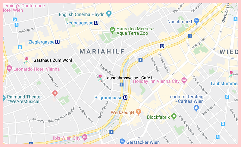 ausnahmsweise Vienna Google Map
