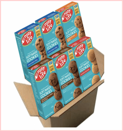 Enjoy Life Soft Baked Cookies, Soy free, Nut free, Gluten free, Dairy free, Non GMO, Vegan, Variety Pack copy