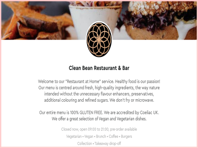 Clean Bean Restaurant Bar Gluten Free Traveling Toon