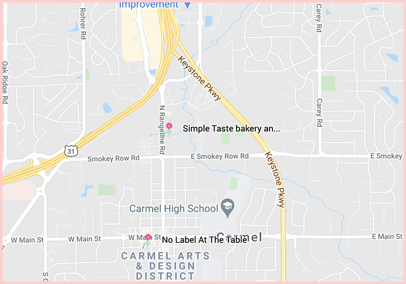 Simple Taste bakery and cafeMap