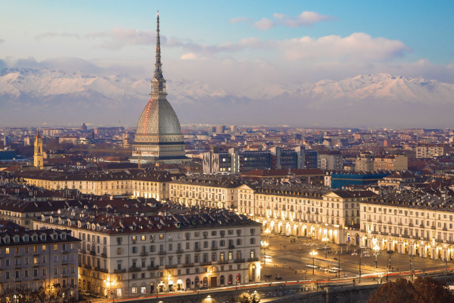 Navigational image of Turin Italy