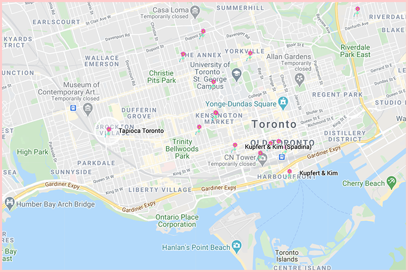 Tapioca Torontomap
