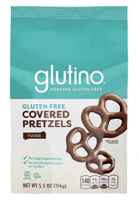 Glutino Chocolate Fudge Covered Pretzels