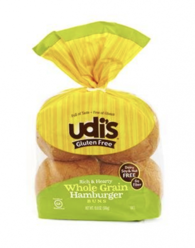 Udi's Gluten Free Classic Hamburger Buns