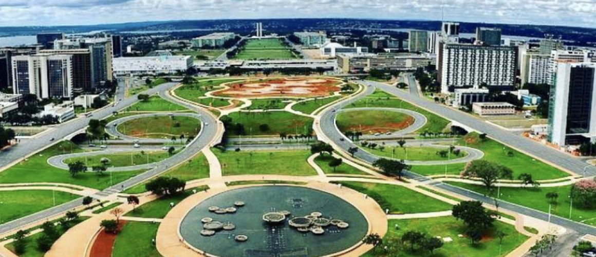 Navigational image of Brasília Brazil