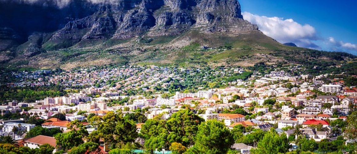 Navigational image of Cape Town South Africa